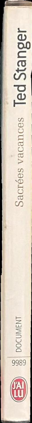 Sacrées vacances! : une obsession francaise spine