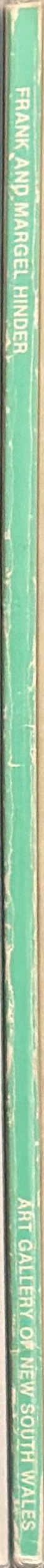 Frank and Margel Hinder : 1930-1980 spine
