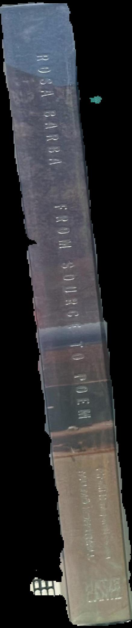 Rosa Barba : from source to poem spine