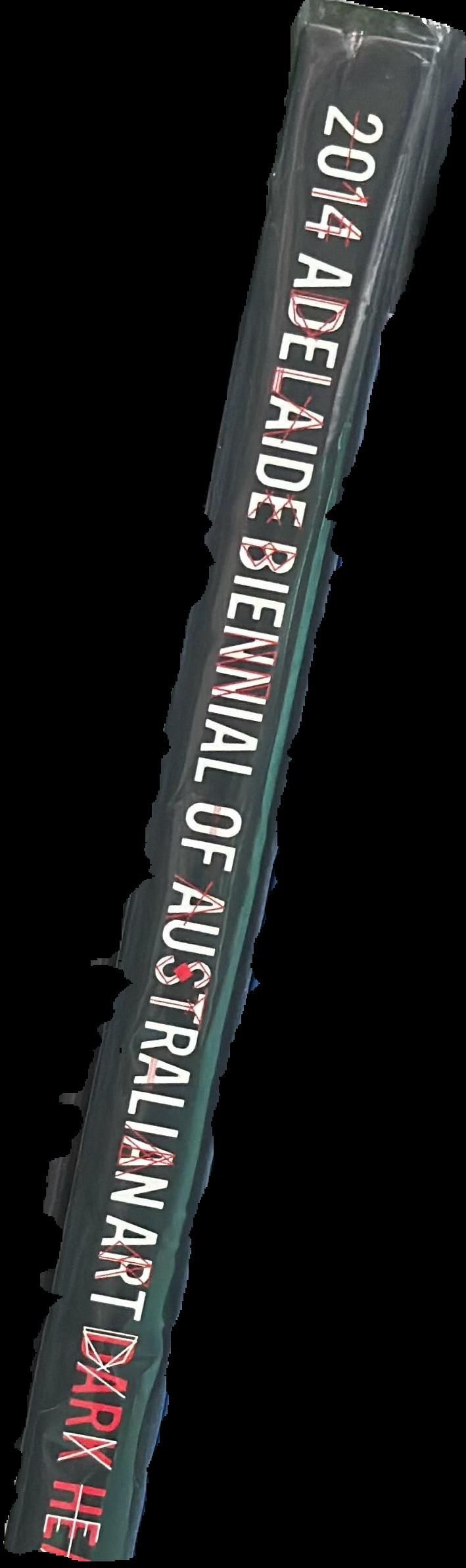 2014 Adelaide Biennial of Australian Art : Dark Heart spine