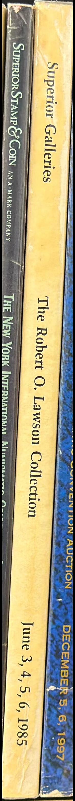 The Robert O. Lawson Collection and other important properties : auction and mail bid sale, June 3, 4, 5, 6, 1985 spine