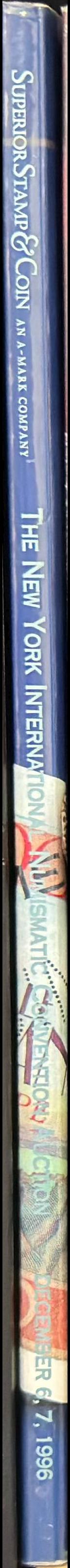 The New York international numismatic convention auction, December 6, 7, 1996 spine