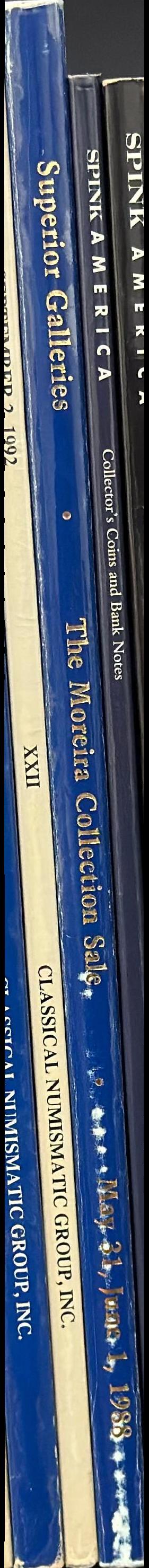 The Moreira Collection sale, part I and other important properties to be sold at auction and mail bid sale may 31, June 1, 1988 spine