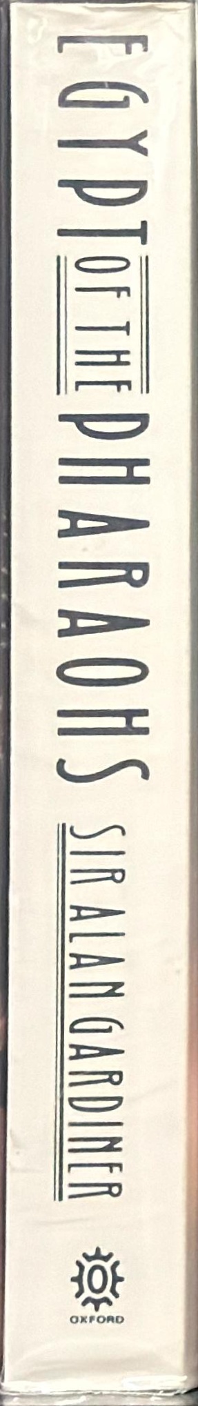 Egypt of the pharaohs spine