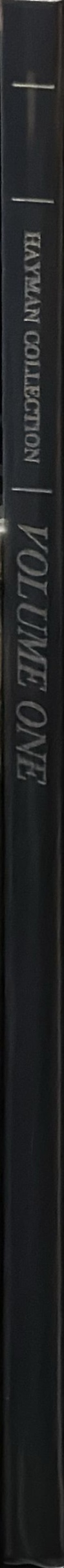 Hayman Collection : volume one spine