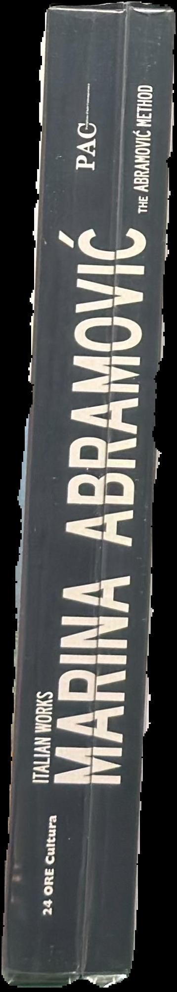 Marina Abramovic : volume one : Italian works : volume two : The Abramovic method spine