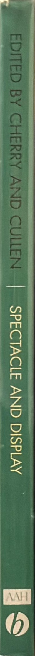 Spectacle and display spine
