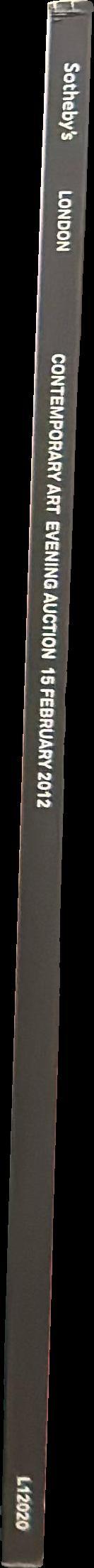 Contemporary art evening auction : London 15 February 2012 at 7pm : lots 1-66 spine
