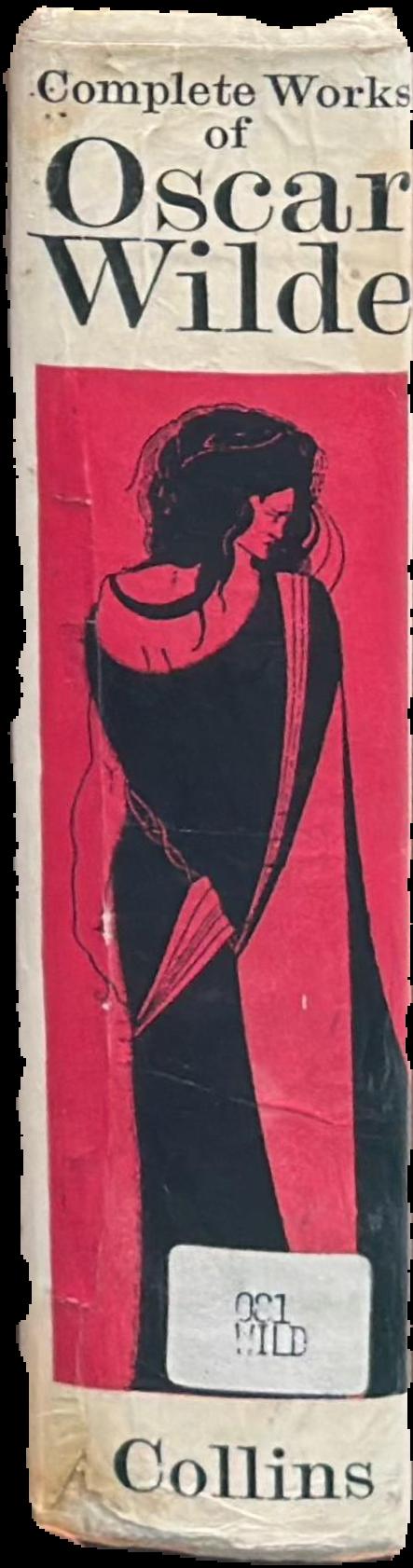 Complete works of Oscar Wilde / introduction by Vyvyan Holland spine