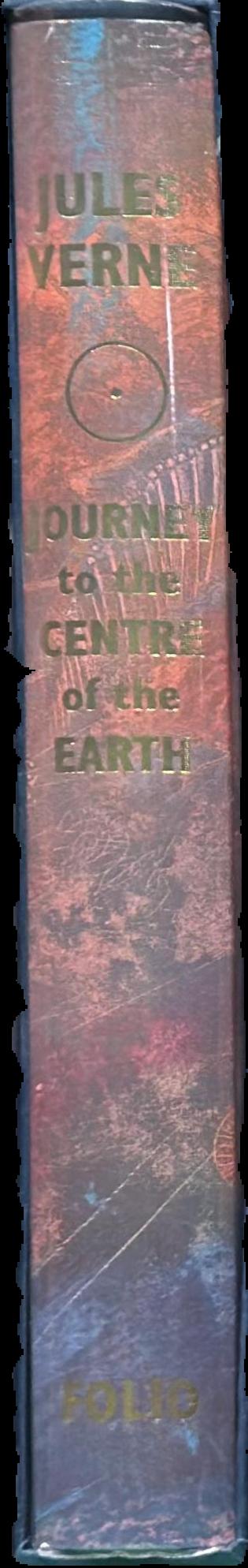 Journey to the centre of the Earth / Jules Verne ; translated by William Butcher ; introduced by Michael Crichton ; illustrated by Grahame Baker spine