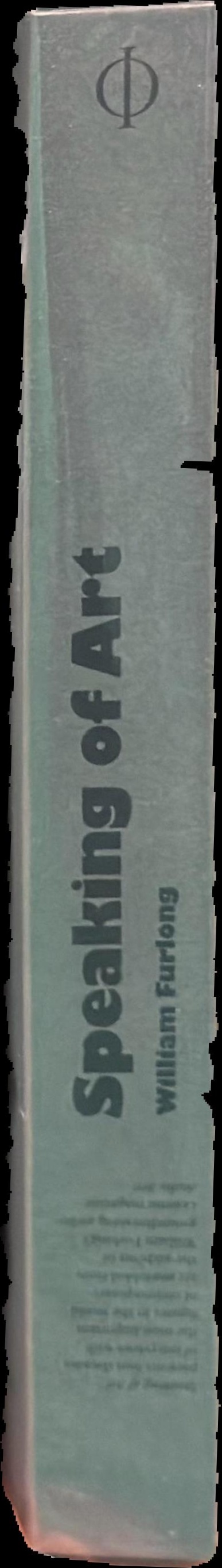 Speaking of art : four decades of art in conversation spine