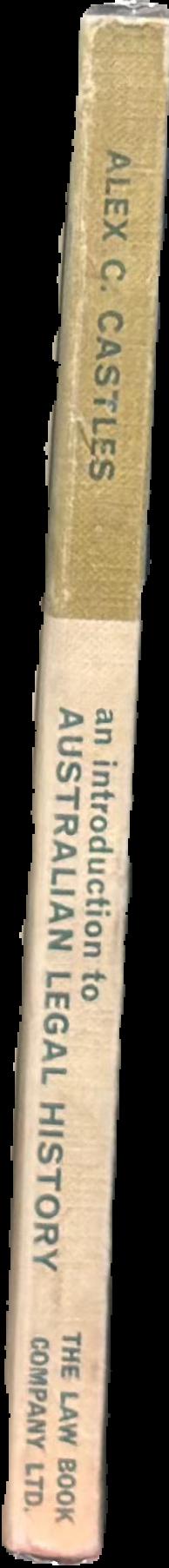 An introduction to Australian legal history spine