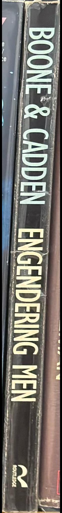 Engendering men : the question of male feminist criticism spine