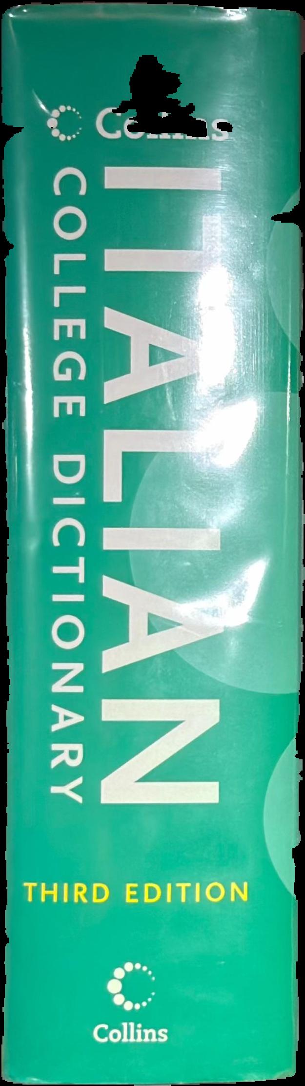 Collins Italian Dictionary spine