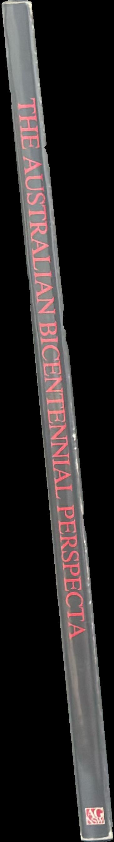 The Australian bicentennial Perspecta spine