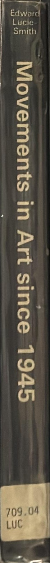 Movements in art since 1945 spine