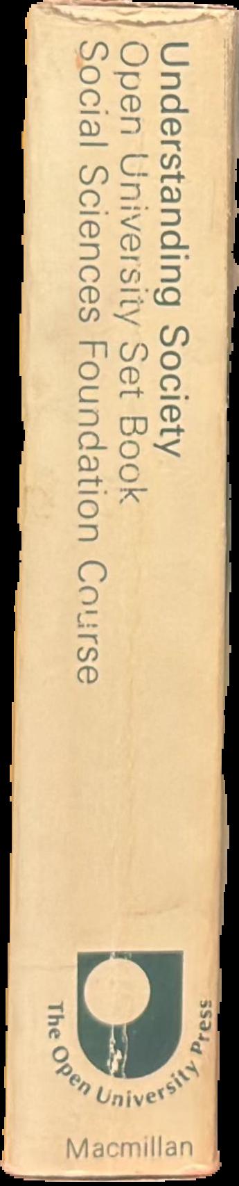Understanding society : readings in the social sciences spine