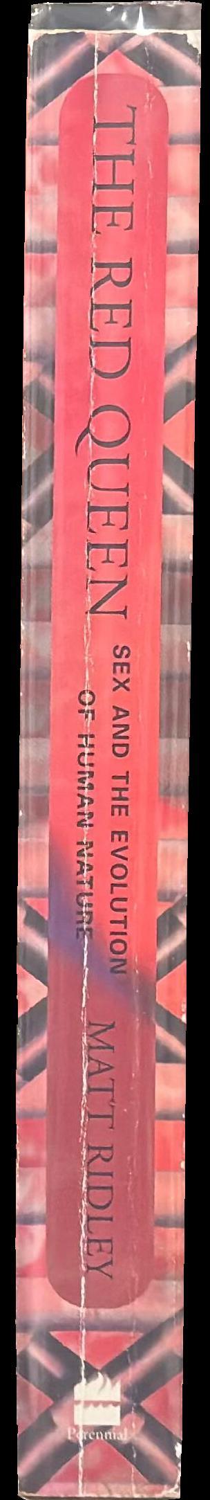 The red queen : sex and the evolution of human nature / Matt Ridley spine