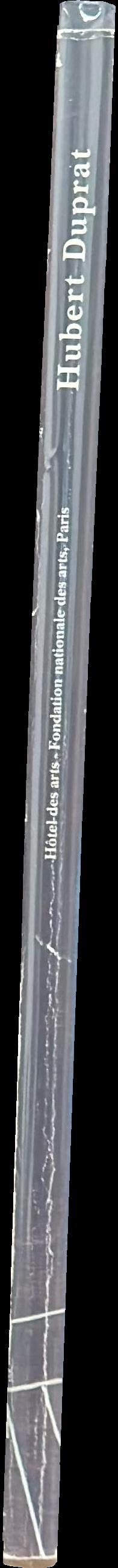 Hubert Duprat : Hôtel des arts, Fondation nationale des arts, Paris, Galerie Jean-François Dumont, Bordeaux, La Criée, halle d'art contemporain, Rennes, Villa Arson, Centre national d'art contemporain, Nice spine