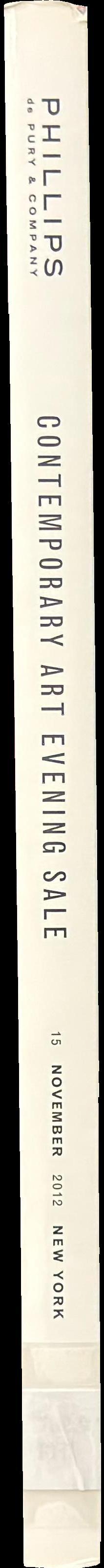 Contemporary art : evening sale, 15 November 2012, 7pm, 450 Park Avenue, New York spine