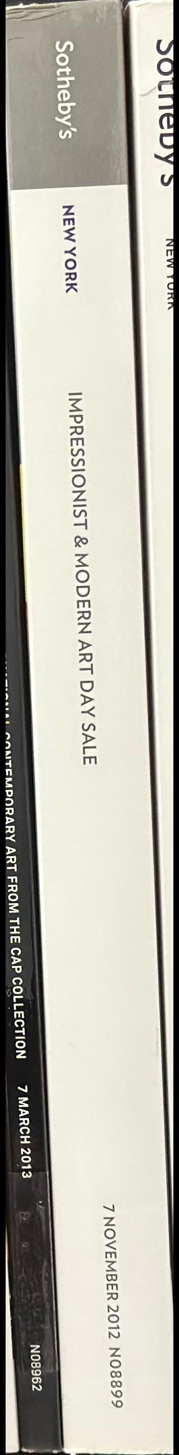 Impressionist and modern art day sale : New York, Wednesday 7 November 2012, 10 am and 2 pm spine