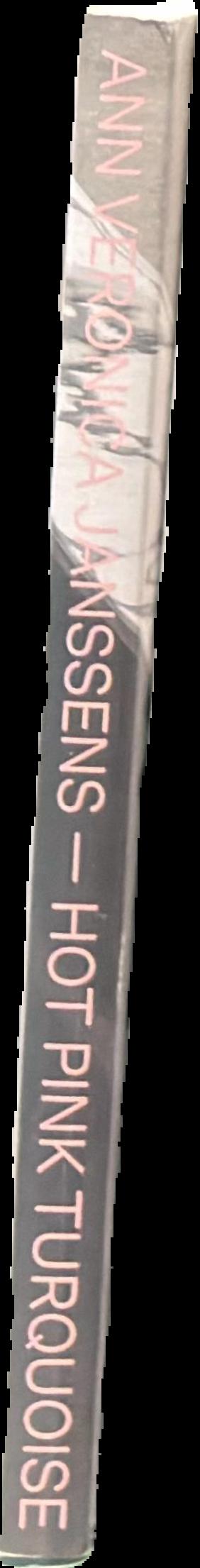 Ann Veronica Janssens : hot pink turquoise spine