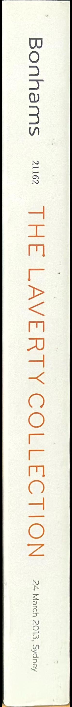 The Laverty Collection : contemporary Australian art : Sunday 24 March, 2013 at 2pm, Museum of Contemporary Art, Sydney, Australia spine