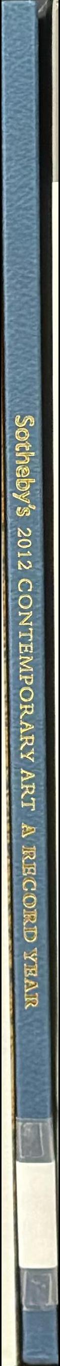 2012 contemporary art : a record year spine
