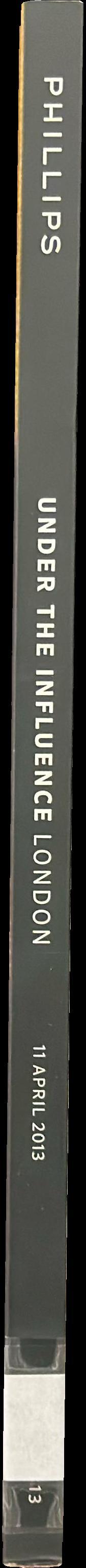 Under the influence : London 11 April 2013 at 2 pm spine