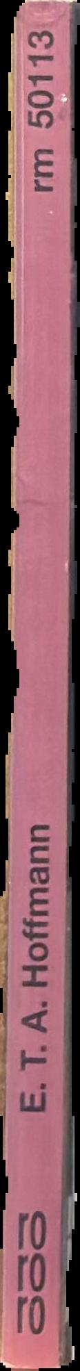 E. T. A. Hoffman spine