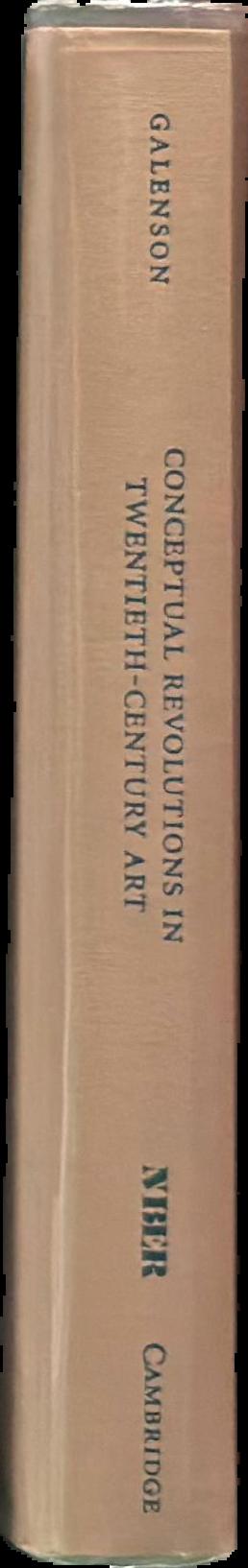 Conceptual revolutions in twentieth-century art spine