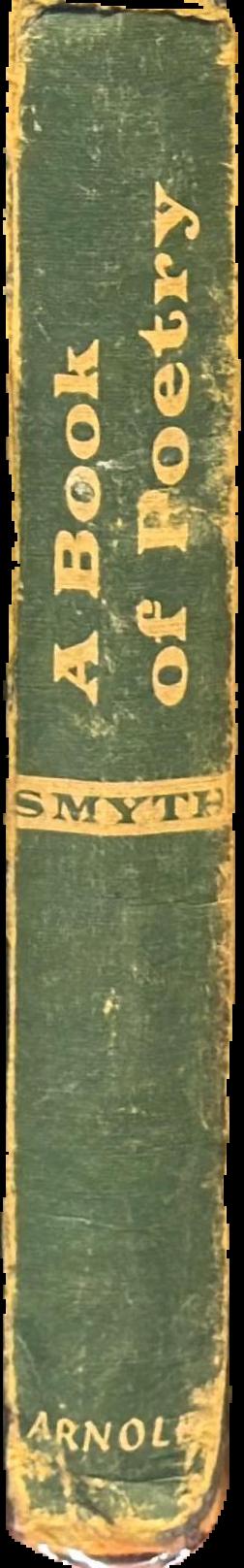 A book of poetry / selected by W. M. Smyth spine