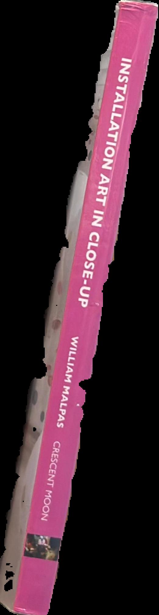 Installation art in close-up spine