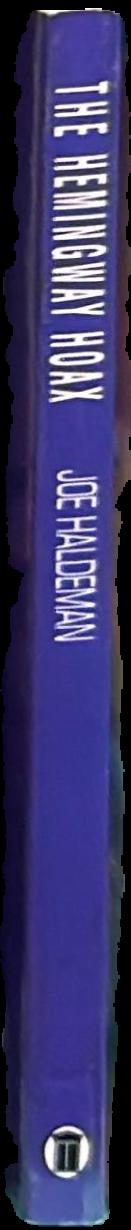 The Hemingway hoax / Joe Haldeman spine