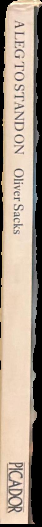 A leg to stand on spine