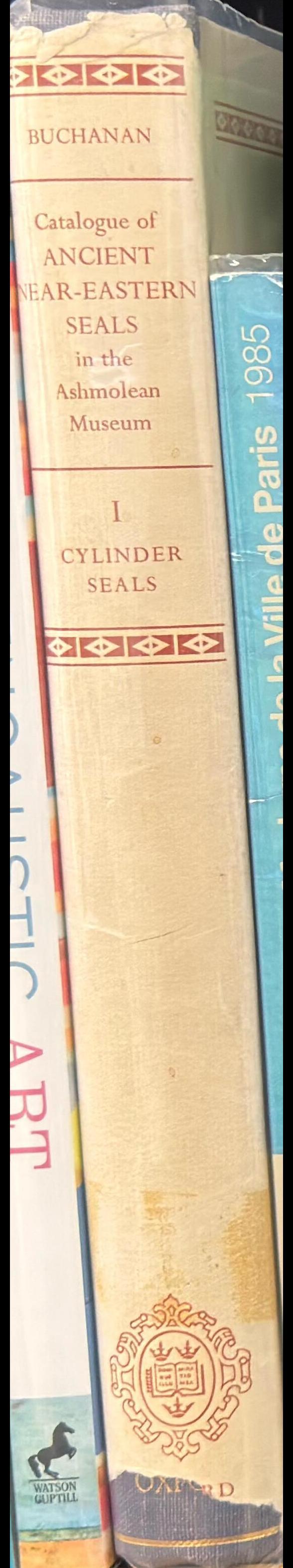 Catalogue of ancient Near Eastern seals in the Ashmolean Museum : volume one : cylinder seals spine