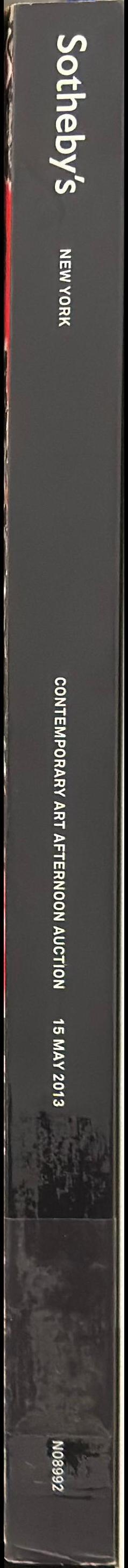 Contemporary art : afternoon auction : New York, 15 May 2013 at 2:00 pm : lots 401-630 spine
