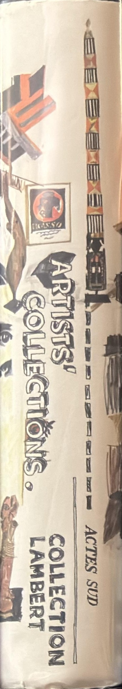 Artists' collections spine