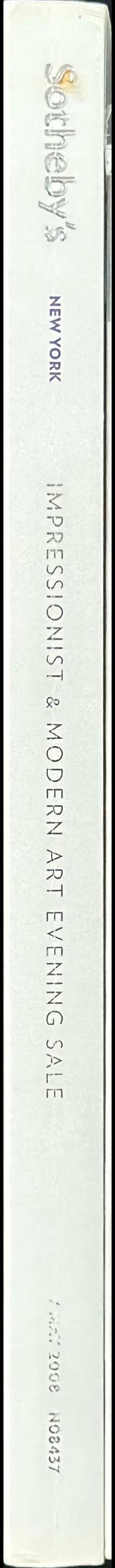 Impressionist and modern art evening sale : New York, Wednesday 7 May 2008, 7 pm spine