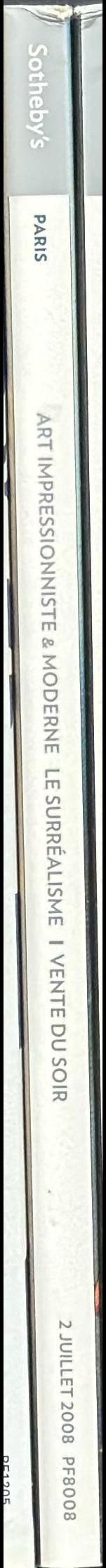Art impressionniste and modern le surrealisme : vente du jour : vente a Paris, Mardi 2 Juillet 2008, 19 H spine