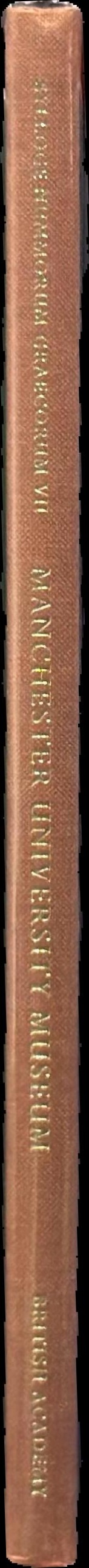 Sylloge Nummorum Graecorum : volume VII : Manchester University Museum : the Raby and Guterbock collections spine