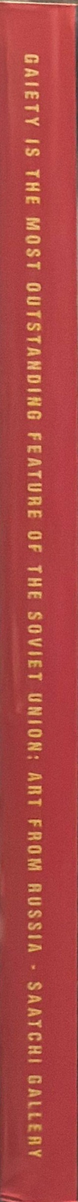 Gaiety is the most outstanding feature of the Soviet Union : art from Russia spine