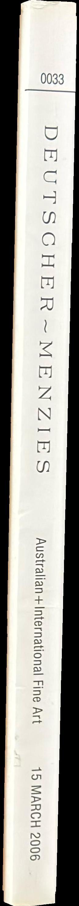 Australian and international fine art : auction, Wednesday 15 March, 6.30 pm, Sydney [2006] spine
