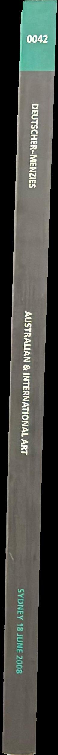Australian and international art : sale 0042, [Sydney, 18 June 2008] spine