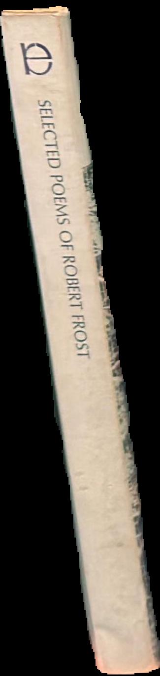 Selected poems of Robert Frost / introduction by Robert Graves spine