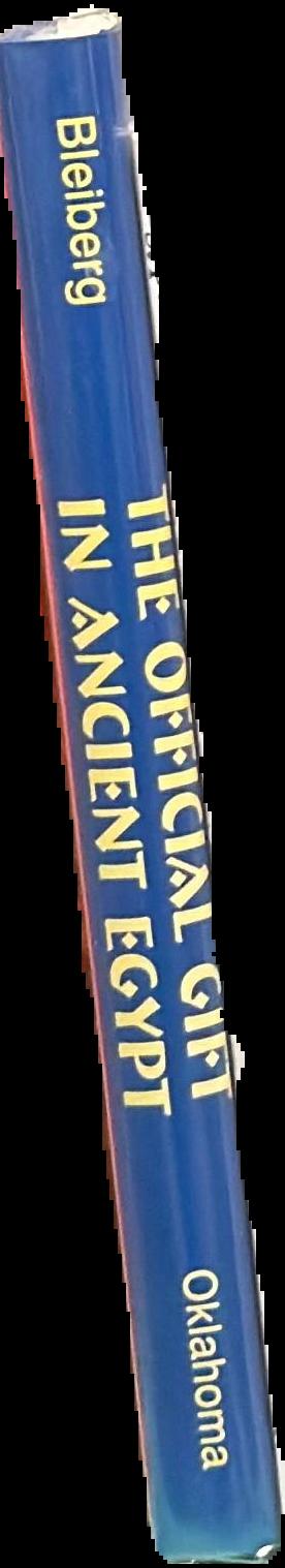 The official gift in ancient Egypt spine