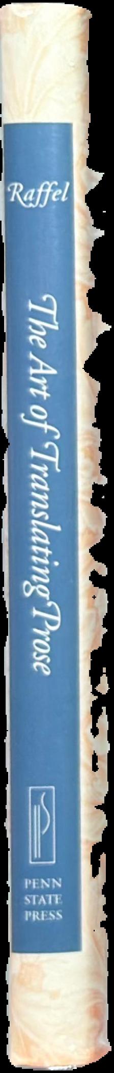The art of translating prose spine