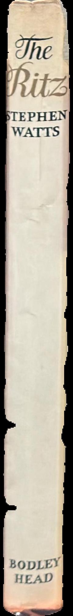 The Ritz / Stephen Watts spine