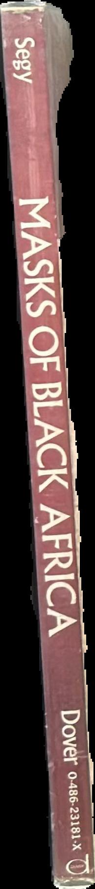 Masks of Black Africa spine