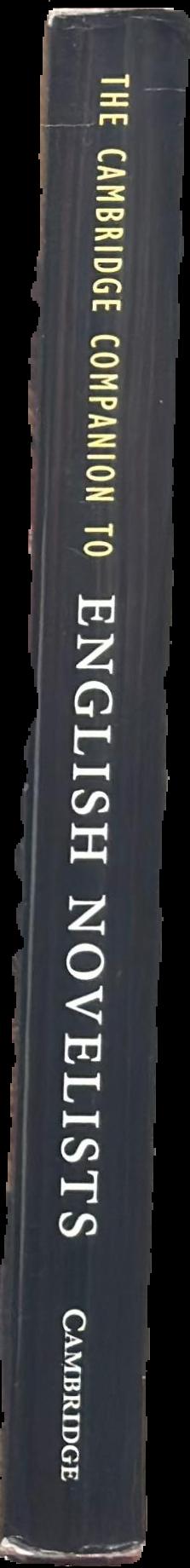 The Cambridge companion to English novelists / edited by Adrian Poole spine